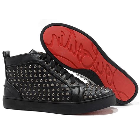 louis vuitton sneakers spikes|christian louboutin sneakers black spikes.